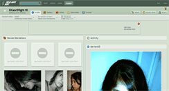Desktop Screenshot of kkaorinight18.deviantart.com