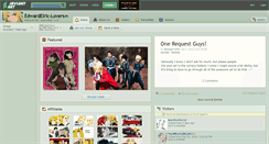 Desktop Screenshot of edwardelric-lovers.deviantart.com