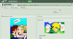 Desktop Screenshot of naruto-fanfic.deviantart.com