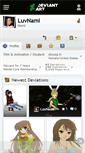 Mobile Screenshot of luvnami.deviantart.com