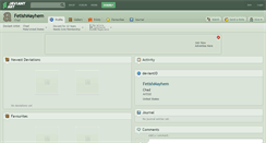 Desktop Screenshot of fetishmayhem.deviantart.com