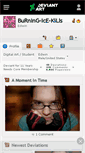 Mobile Screenshot of burning-ice-kills.deviantart.com