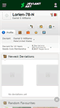 Mobile Screenshot of lorien-78-n.deviantart.com