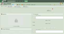 Desktop Screenshot of nazuu-m0nster.deviantart.com