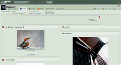 Desktop Screenshot of maginater.deviantart.com