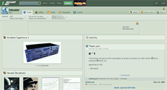 Desktop Screenshot of lobuster.deviantart.com