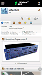 Mobile Screenshot of lobuster.deviantart.com