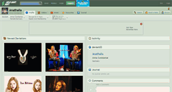 Desktop Screenshot of anathalia.deviantart.com