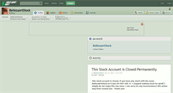 Desktop Screenshot of bellezaartstock.deviantart.com