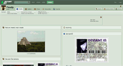 Desktop Screenshot of fleadip.deviantart.com
