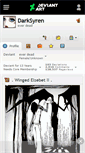 Mobile Screenshot of darksyren.deviantart.com