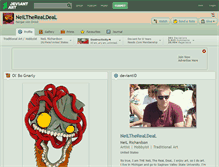 Tablet Screenshot of neiltherealdeal.deviantart.com