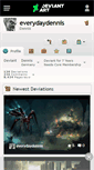 Mobile Screenshot of everydaydennis.deviantart.com