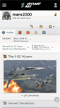 Mobile Screenshot of manx2000.deviantart.com