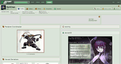 Desktop Screenshot of norichan.deviantart.com