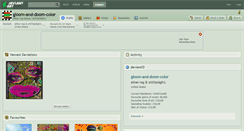 Desktop Screenshot of gloom-and-doom-color.deviantart.com