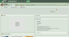 Desktop Screenshot of lilous.deviantart.com