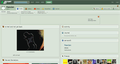 Desktop Screenshot of francien.deviantart.com