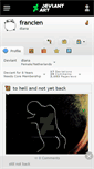 Mobile Screenshot of francien.deviantart.com