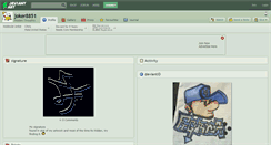 Desktop Screenshot of joker8851.deviantart.com
