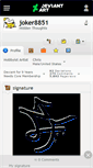 Mobile Screenshot of joker8851.deviantart.com