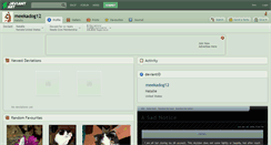 Desktop Screenshot of meekadog12.deviantart.com