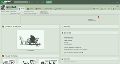 Desktop Screenshot of gravedust.deviantart.com