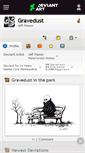 Mobile Screenshot of gravedust.deviantart.com