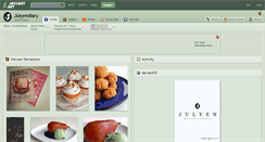 Desktop Screenshot of julyendiary.deviantart.com