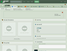 Tablet Screenshot of pologig.deviantart.com