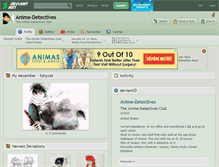 Tablet Screenshot of anime-detectives.deviantart.com