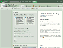 Tablet Screenshot of digitalart-ists.deviantart.com
