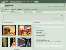 Tablet Screenshot of princi-pessa.deviantart.com