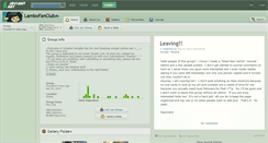 Desktop Screenshot of lambofanclub.deviantart.com