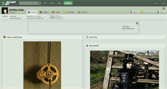 Desktop Screenshot of embla-chan.deviantart.com