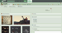 Desktop Screenshot of mr-lobo.deviantart.com