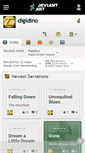 Mobile Screenshot of digidino.deviantart.com