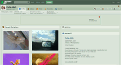 Desktop Screenshot of cutie-mish.deviantart.com