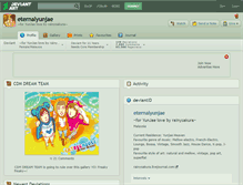 Tablet Screenshot of eternalyunjae.deviantart.com