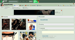 Desktop Screenshot of akumanosekai.deviantart.com