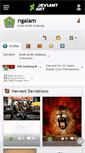 Mobile Screenshot of ngalam.deviantart.com