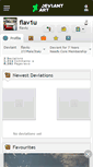Mobile Screenshot of flav1u.deviantart.com