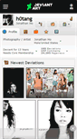 Mobile Screenshot of h0tang.deviantart.com