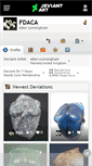 Mobile Screenshot of fdaca.deviantart.com