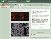 Tablet Screenshot of die-hard-kataangers.deviantart.com