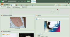 Desktop Screenshot of mrnadavik.deviantart.com