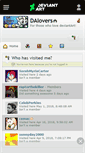 Mobile Screenshot of dalovers.deviantart.com