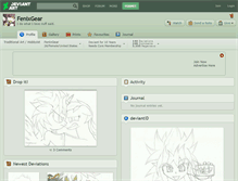 Tablet Screenshot of fenixgear.deviantart.com