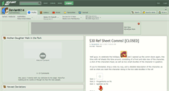 Desktop Screenshot of deviantk14.deviantart.com