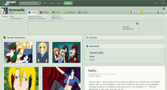Desktop Screenshot of nenenouille.deviantart.com